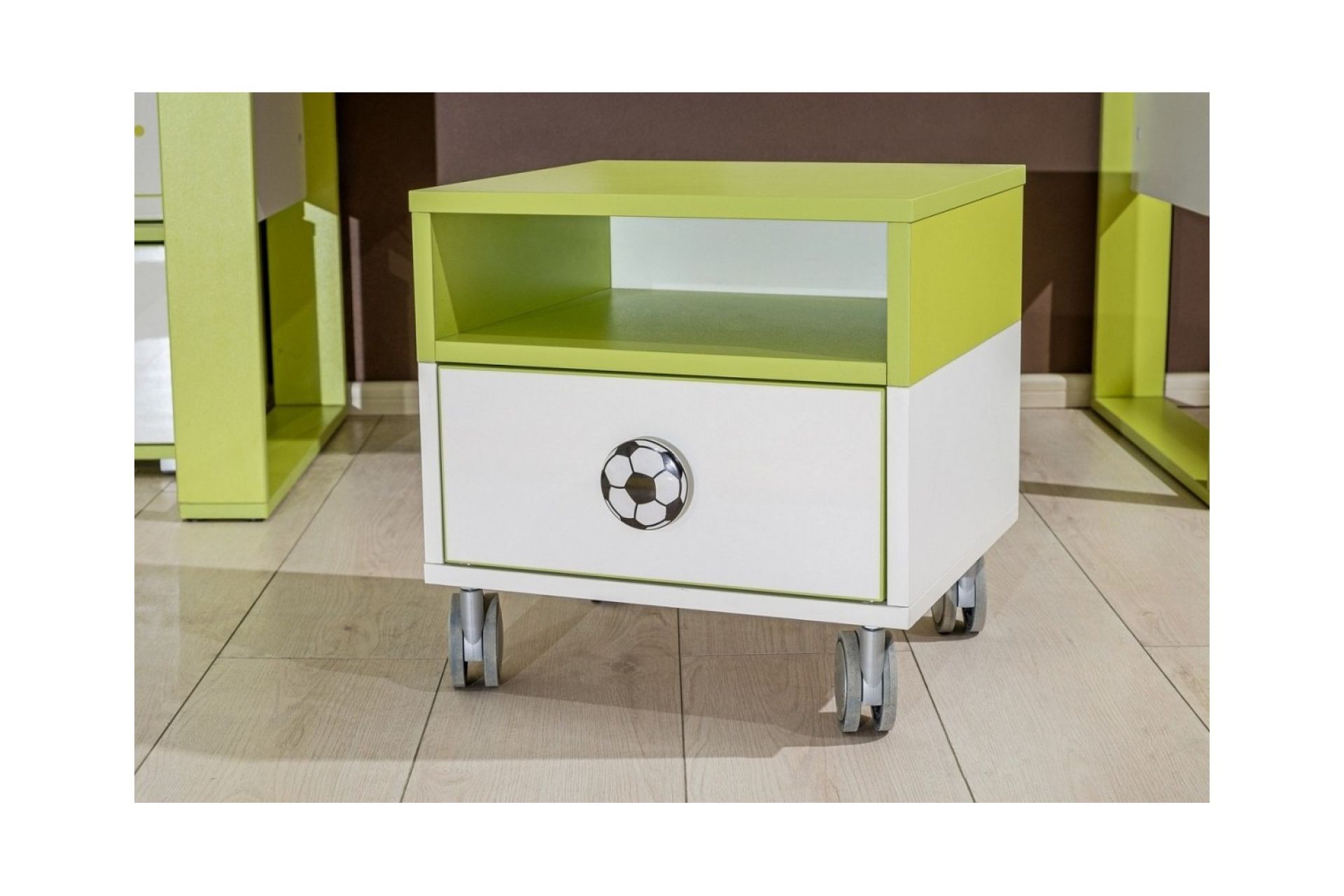 Kinderzimmer Football inkl. Etagenbett 8-Teilig - interdesign24.de